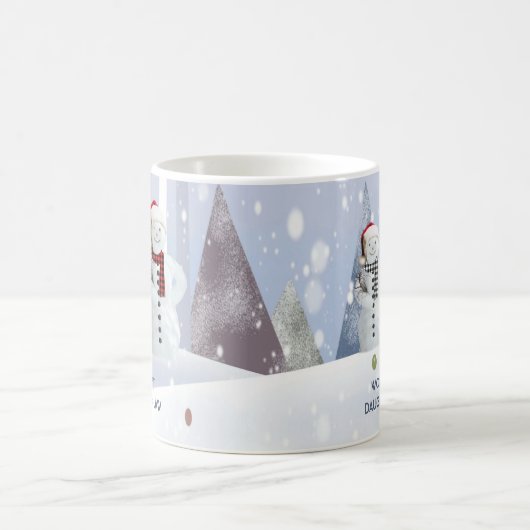 Mug La meilleure fille du monde en droit Noël (Centre)