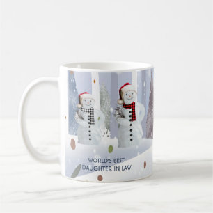 Mug La meilleure fille du monde en droit Noël