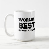 MUG LA MEILLEURE GARDE DE SÉCURITÉ DU MONDE (Gauche)
