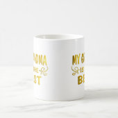 Mug La meilleure grand-maman (Centre)