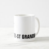 Mug La meilleure grand-maman du monde (abeille) (Devant droit)