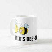 Mug La meilleure grand-maman du monde (abeille) (Devant gauche)