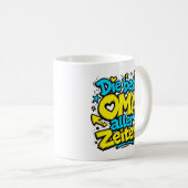 Mug la meilleure grand-mère de tous les temps graffiti (Devant droit)
