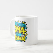 Mug la meilleure grand-mère de tous les temps graffiti (Devant gauche)