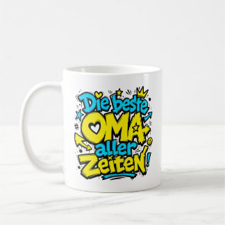 Mug la meilleure grand-mère de tous les temps graffiti