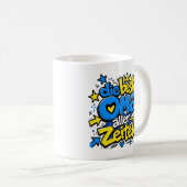 Mug la meilleure grand-mère de tous les temps graffiti (Devant droit)