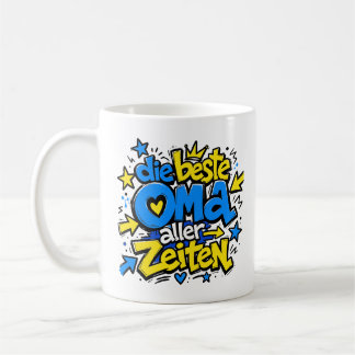 Mug la meilleure grand-mère de tous les temps graffiti