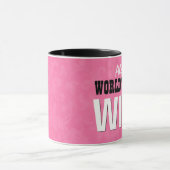 Mug La meilleure grunge V29 de rose de l'ÉPOUSE du (Centre)