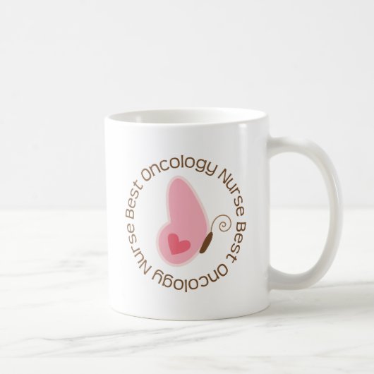 Mug La meilleure infirmière d'oncologie (Droite)