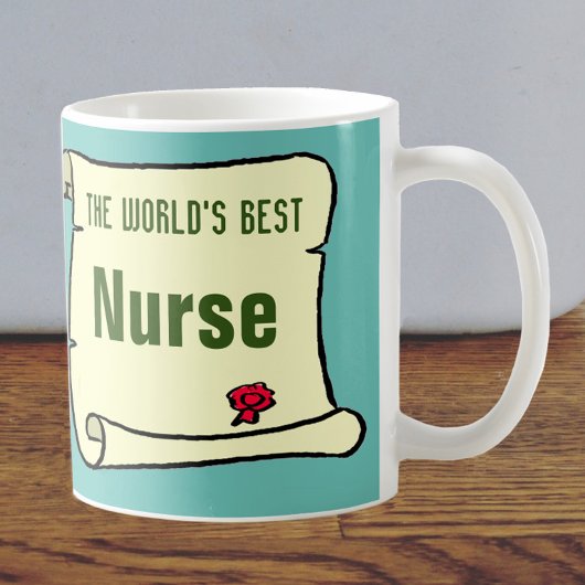 Mug La meilleure infirmière du monde.