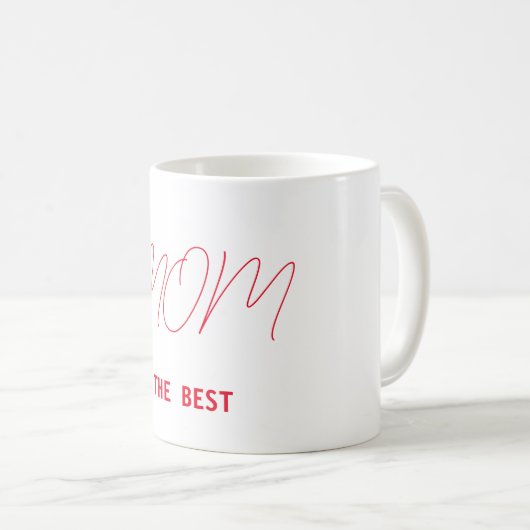 Mug La meilleure maman (Devant droit)