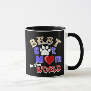 Mug La meilleure maman de chat dans les cadeaux du