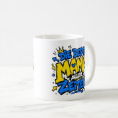 Mug la meilleure maman de tous les temps graffiti 6 (Devant droit)