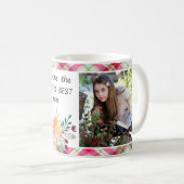Mug La meilleure maman des 2 de photo mondes floraux (Devant droit)