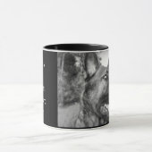 Mug La meilleure maman du berger allemand du monde (Centre)