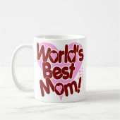 Mug La meilleure maman du monde (Gauche)