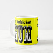 Mug La meilleure maman du monde (Devant gauche)