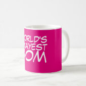 Mug La meilleure maman du monde… Presque (Devant droit)