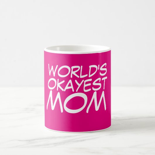 Mug La meilleure maman du monde… Presque (Centre)
