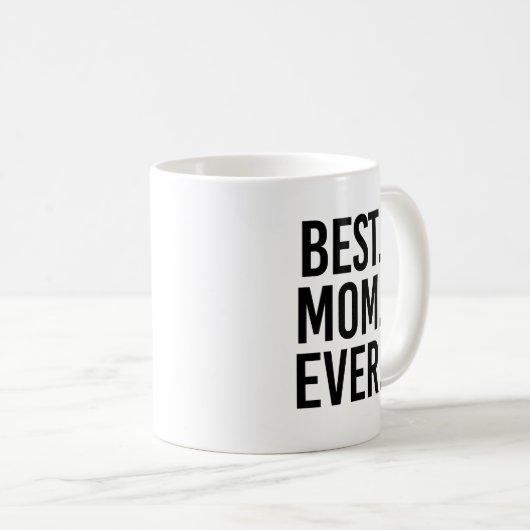 Mug La meilleure maman jamais (Devant droit)