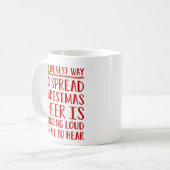 Mug La meilleure manière d'écarter l'acclamation de (Devant gauche)