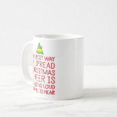 Mug La meilleure manière d'écarter l'acclamation de (Devant gauche)