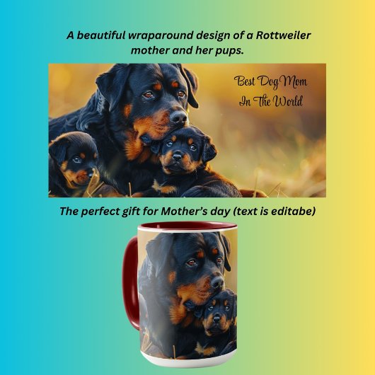Mug La meilleure mère de chien au monde