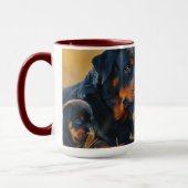Mug La meilleure mère de chien au monde (Gauche)