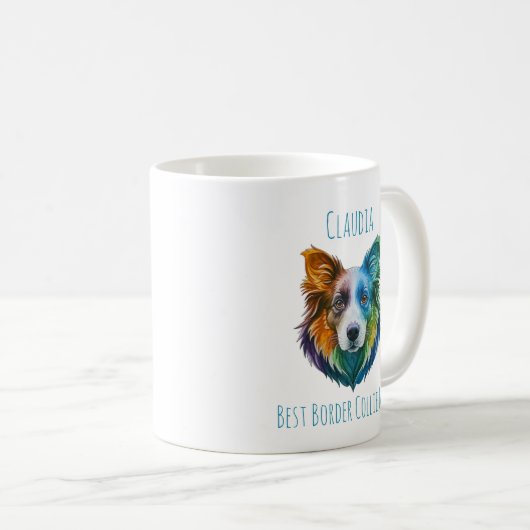 Mug La Meilleure Mère de Collie (Devant droit)
