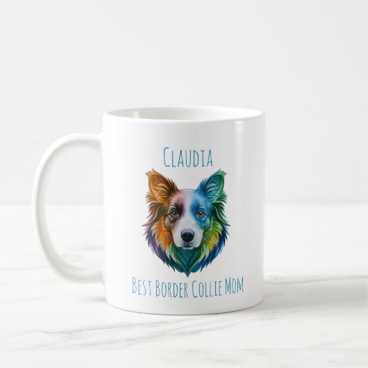 Mug La Meilleure Mère de Collie (Gauche)