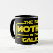 Mug La meilleure mère du café Galaxy (Devant gauche)