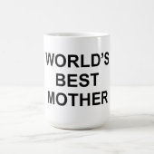 Mug La meilleure mère du monde (Centre)