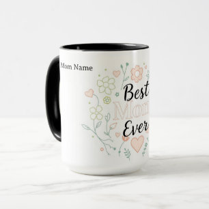 Mug La Meilleure Mère du Monde Cadeau Luxueux en Cér
