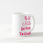Mug La meilleure mère obtiennent favorisée à la (Devant droit)