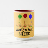 Mug La meilleure nièce du monde (Centre)