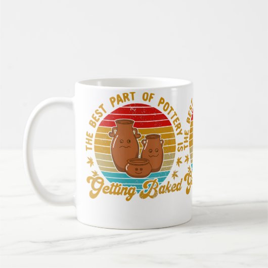 Mug La Meilleure Partie De La Poterie Est De Se Faire  (Gauche)