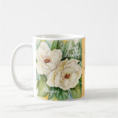 Mug La meilleure peinture de fleur de magnolia (Gauche)