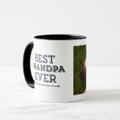 Mug La meilleure photo de coutume de flèche de (Devant gauche)