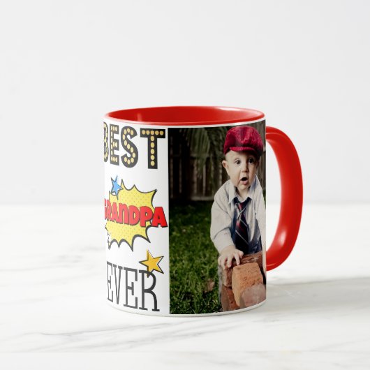 Mug La meilleure photo toujours faite sur commande de (Devant droit)