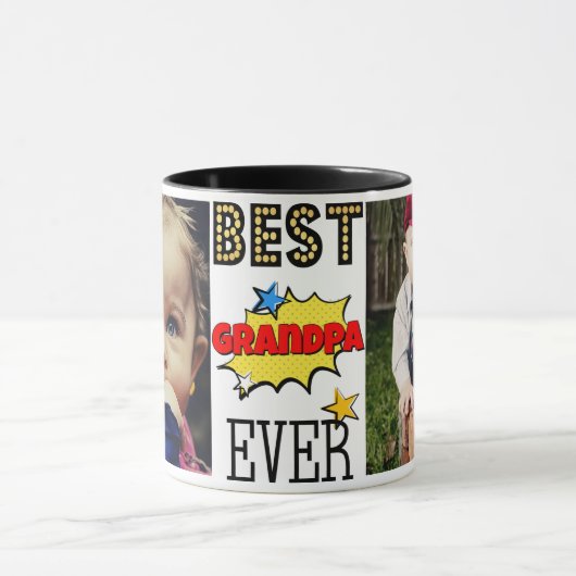 Mug La meilleure photo toujours faite sur commande de (Centre)