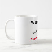 Mug La meilleure praticienne de l'infirmière du monde, (Gauche)
