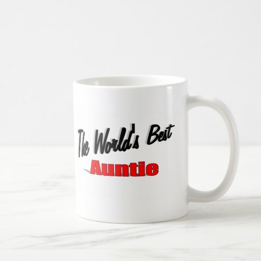 Mug La meilleure tante du monde (Droite)