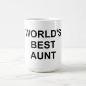 Mug La meilleure tante du monde (Centre)