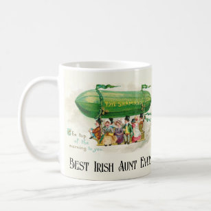 Mug La meilleure tante irlandaise de St Patrick jamais