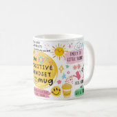 Mug La Mentalité Positive (Devant droit)