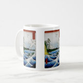 Mug La mer dans la province de Suruga, 1858 (Devant gauche)