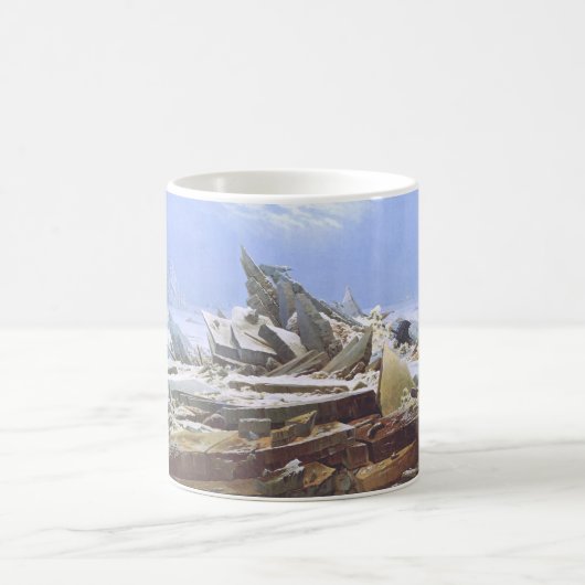 Mug La mer de glace (par Caspar David Friedrich) (Centre)