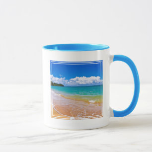 Mug La mer le long de la baie d'Hanalei
