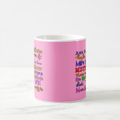 Mug La mère de mot dans beaucoup de langues (Centre)