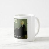 Mug La mère de Whistler avec Wimsey le limier (Devant droit)